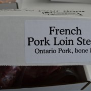French Pork Loin Steak