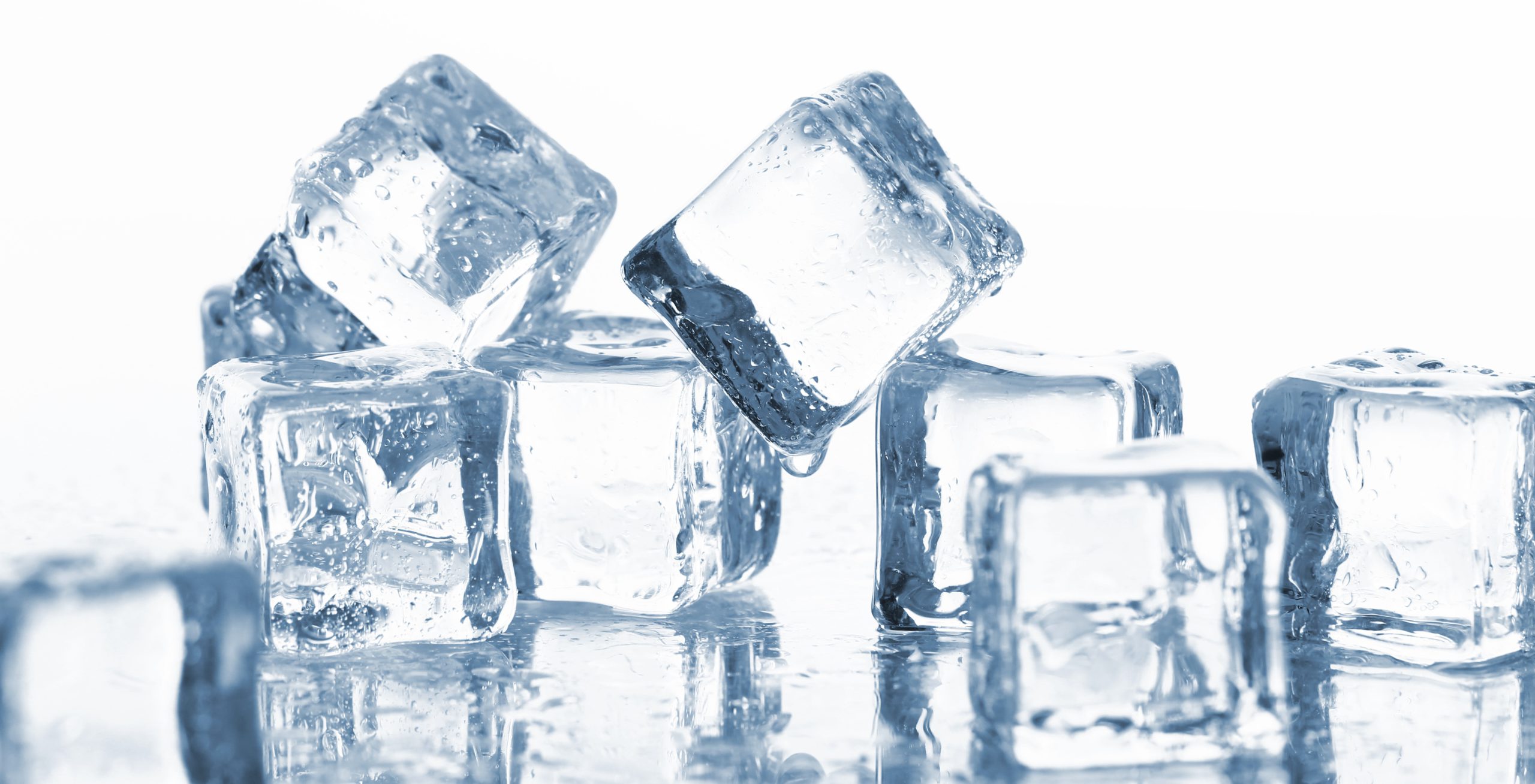 ice cubes melting